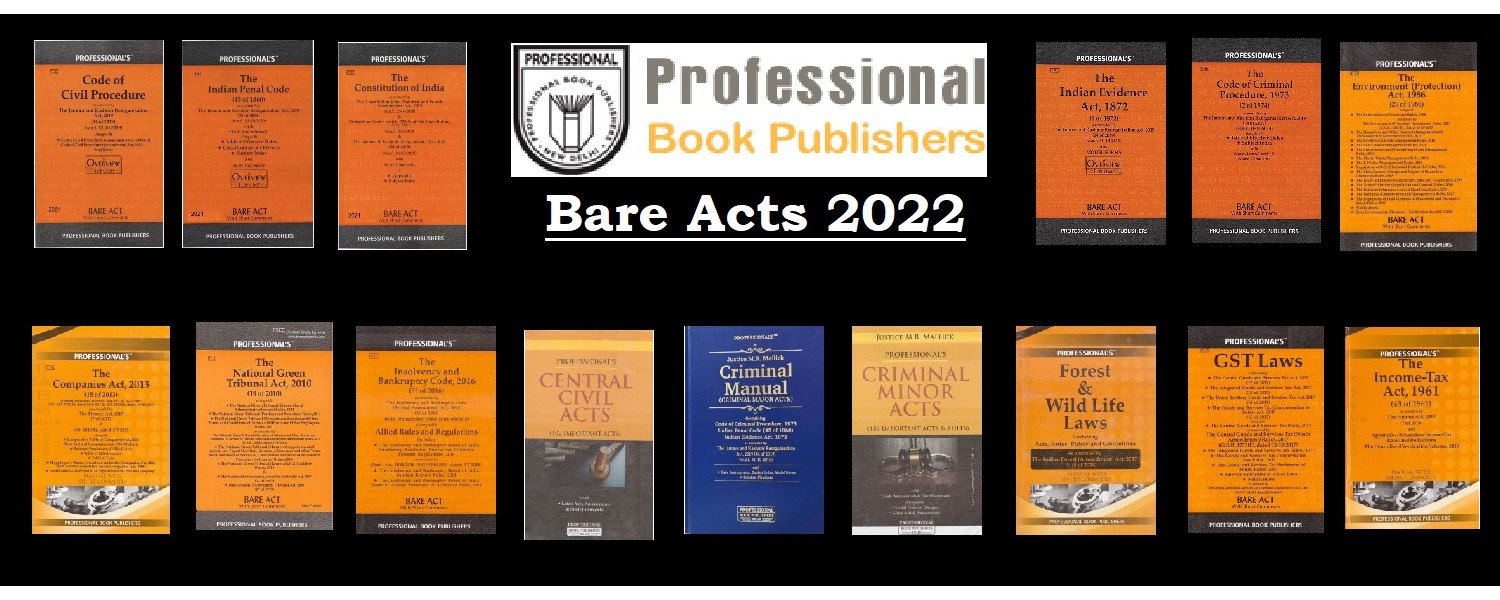 Professional's Bare Acts 2022